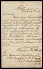 Letter from Burgwyn Maitland to Captain Thomas Sparrow 